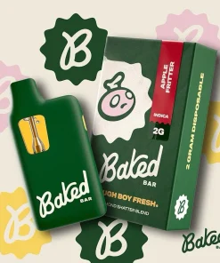 Baked Bar V2 - 2g live resin THC-P disposable
